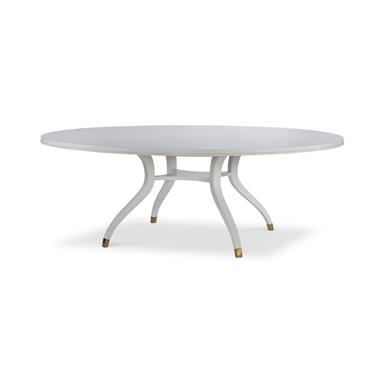 Simon 84" Round Dining Table
